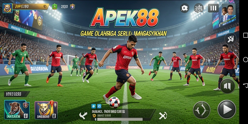 Tampilan menarik dari gameplay APEK88 yang penuh aksi.