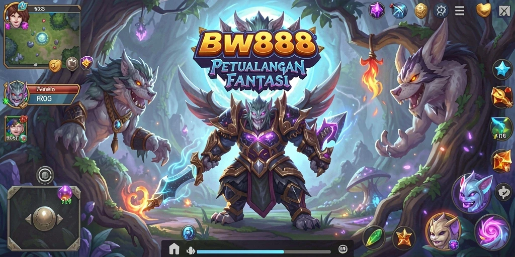 Tampilan gameplay BW888 yang epik dan mengasyikkan di dunia RPG.