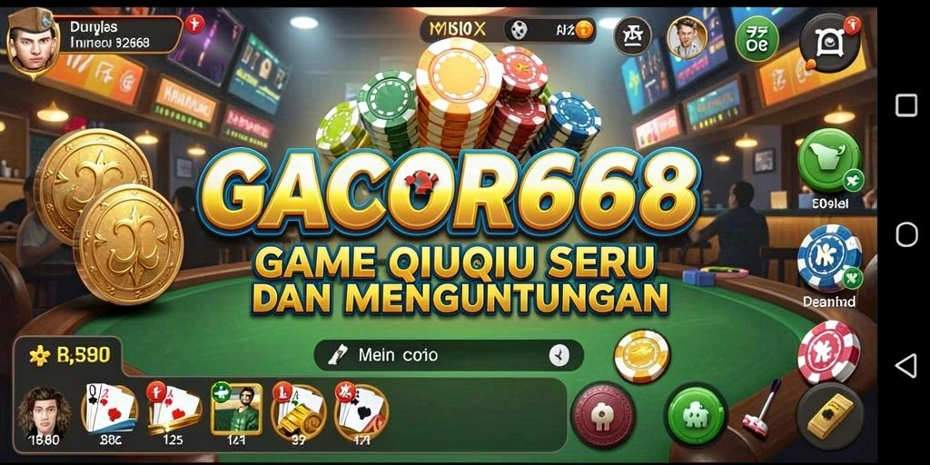 Tampilan gameplay menarik dari GACOR668 dengan suasana seru.