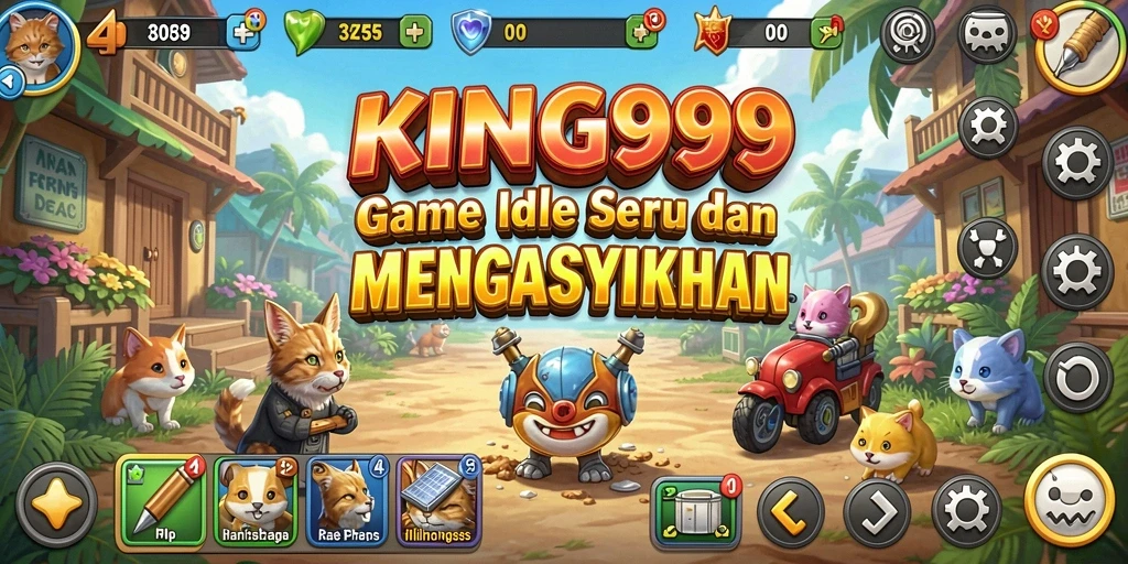 Screenshot menunjukkan gameplay KING999 yang menarik dan interaktif.