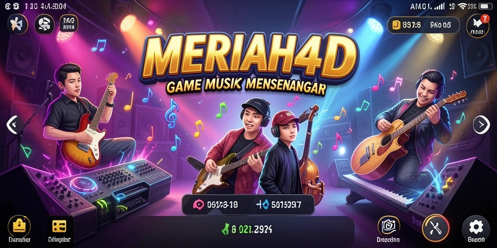 Tampilan gameplay seru di MERIAH4D yang menghibur.