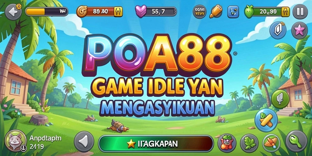 Tampilan menarik dari gameplay POA88 yang menampilkan elemen Idle.