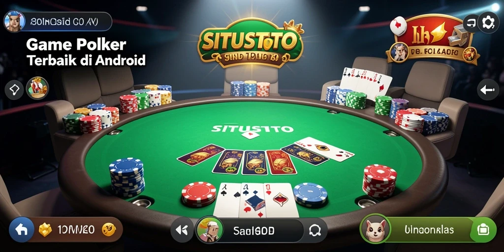 Gameplay poker yang mendebarkan dan interaktif di SITUSTOTO.