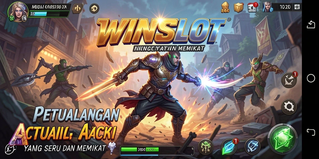 Tampilan gameplay seru WINSLOT dengan aksi cepat dan grafis menarik.